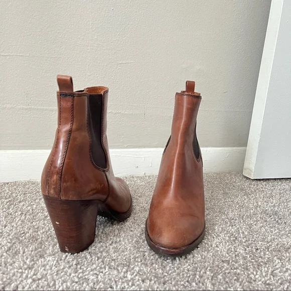 Frye Chelsea Tate Boot, Brown 7.5 - Picture 2 of 12